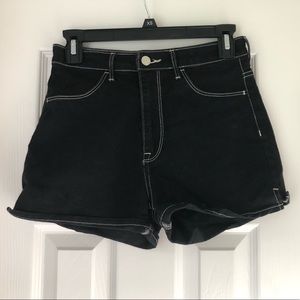 Black and White H&M Shorts